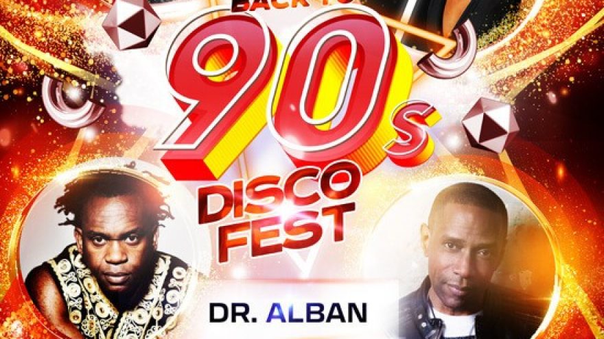 90&#8217;s DISCO FEST | DR ALBAN, JENNY FROM ACE OF BASE, HADDAWAY, MR PRESIDENT