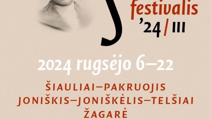 III TARPTAUTINIS JOSEPHO ACHRONO MUZIKOS FESTIVALIS