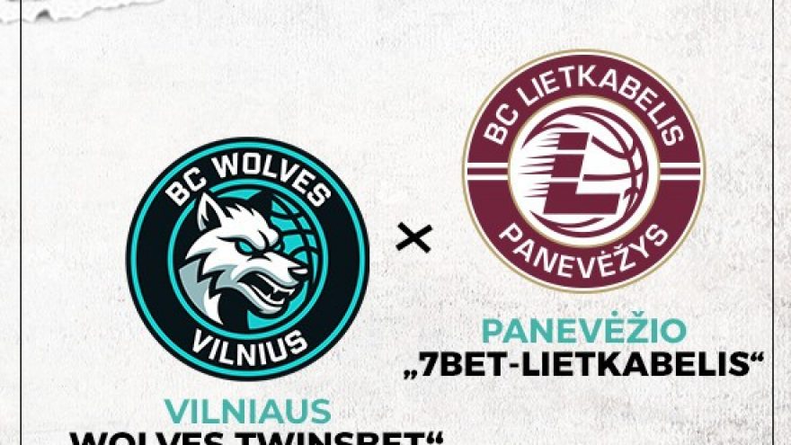 Vilniaus &#8221;Wolves Twinsbet&#8221; &#8211; Panevėžio &#8221;7bet-Lietkabelis&#8221;