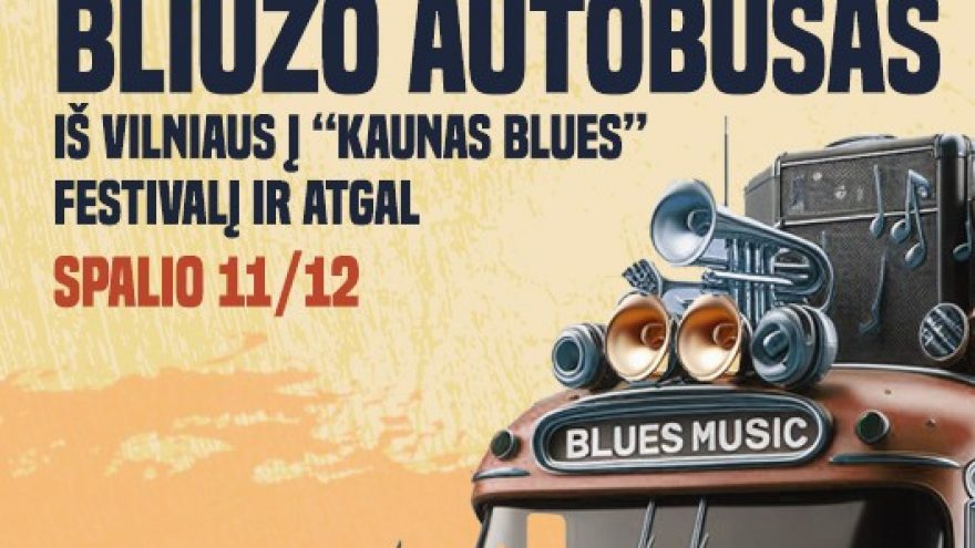 BLUES autobusas Vilnius &#8211; Kaunas BLUES &#8211; Vilnius