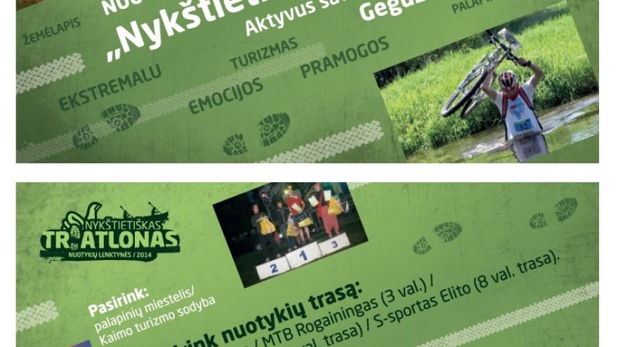 &#8220;Nykštietiškas triatlonas 2014&#8221;