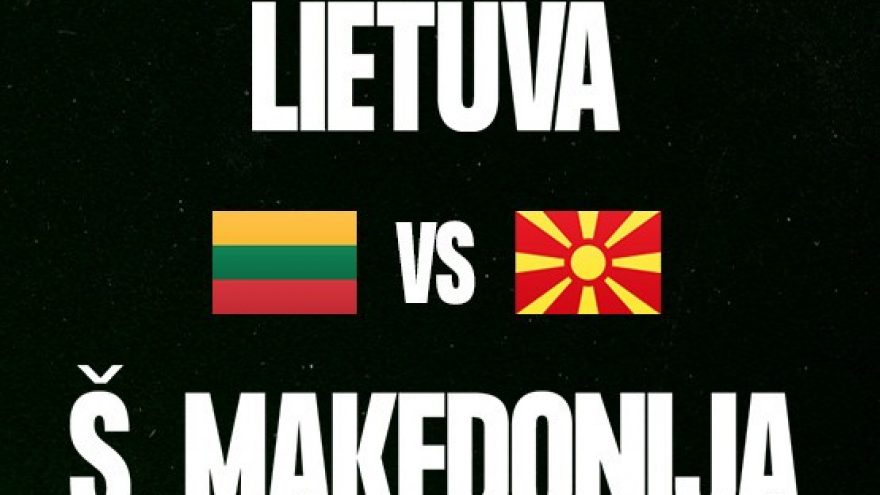 Europos rankinio čempionato atranka: 18:00-19:30 Lietuva-Š.Makedonija ir 15:00-16:30 UKR-FRO