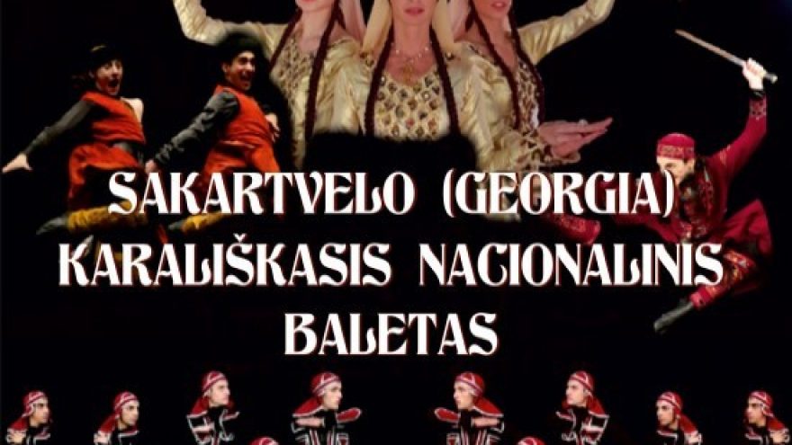 Sakartvelo (Georgia) Karališkasis nacionalinis baletas | Klaipėda