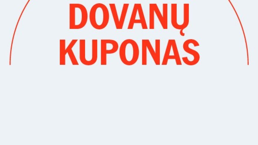 Vilniaus mažojo teatro Dovanų čekis