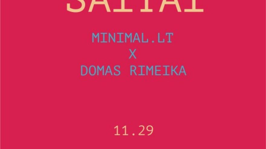 &#8211; SAĪTAI &#8211; MINIMAL.LT X DOMAS RIMEIKA