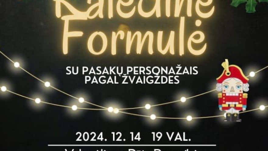 Kalėdinė formulė &#8211; vakarėlis