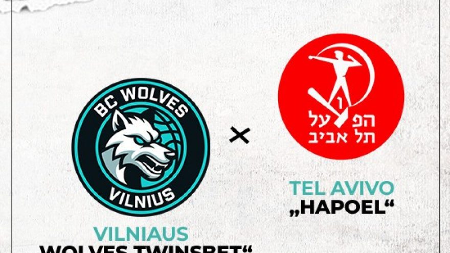 Vilniaus &#8221;Wolves Twinsbet&#8221; &#8211; Tel Avivo &#8221;Hapoel&#8221;