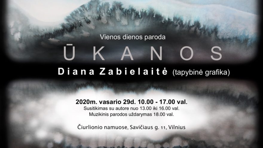 Vienos dienos paroda „ŪKANOS“ | Diana Zabielaitė | tapybinė grafika