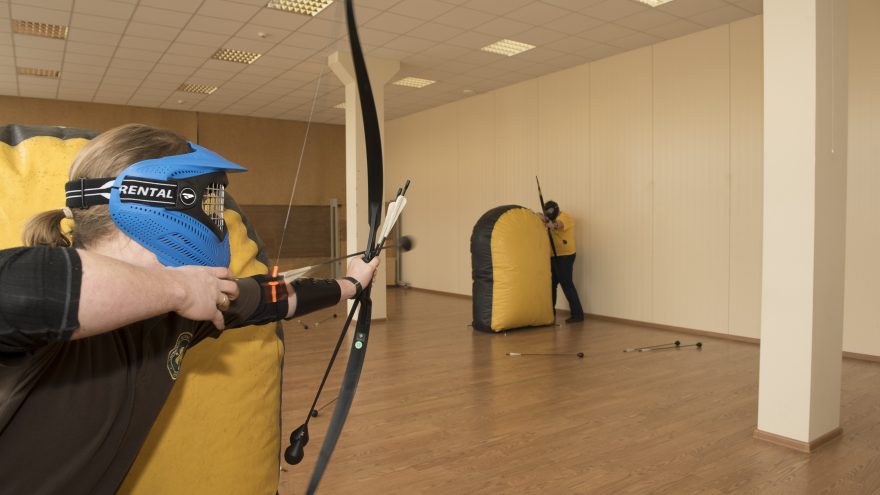 Aktyvus komandinis žaidimas „Strėlių Mūšis“