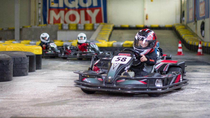 Važiavimas kartingu 4-8 m vaikams Kartlande