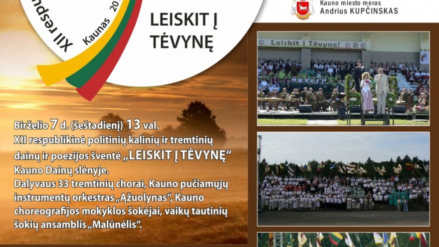 „LEISKIT Į TĖVYNĘ“