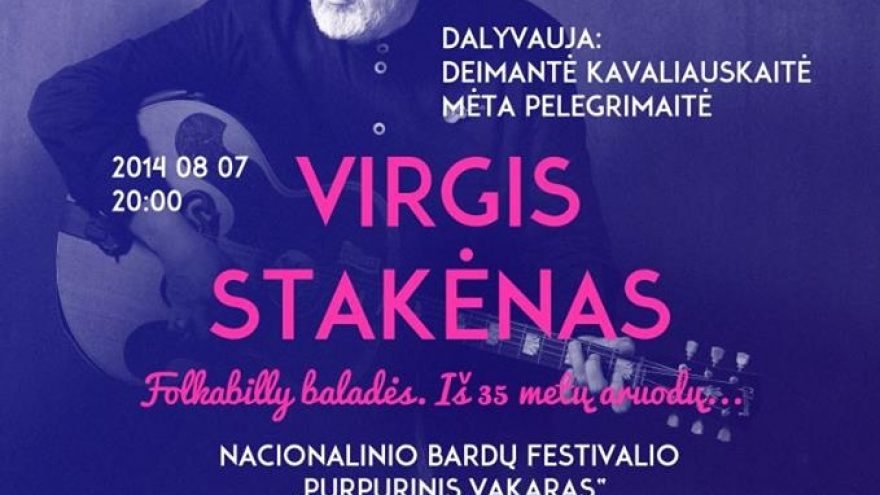 BARZDOTI BARDAI: Virgis Stakėnas