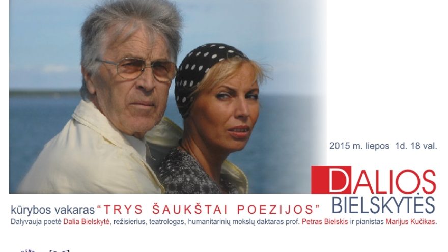 Trys šaukštai poezijos su Dalia Bielskyte