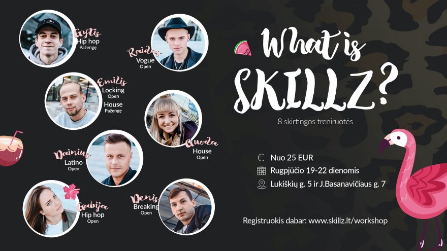 What is SKILLZ? Vasaros šokių intensyvai