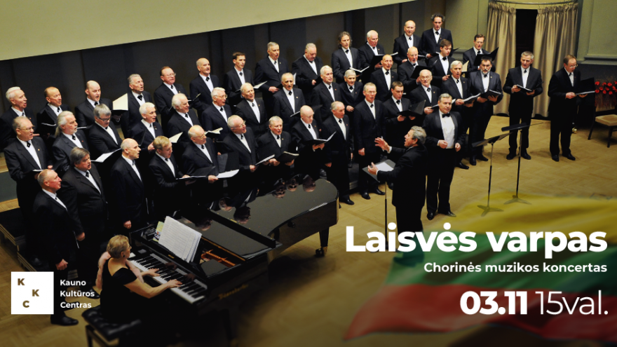 Chorinės muzikos koncertas &#8220;Laisvės varpas&#8221;