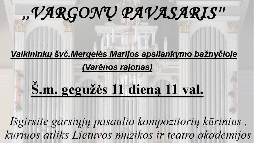 Vargonų muzikos valanda