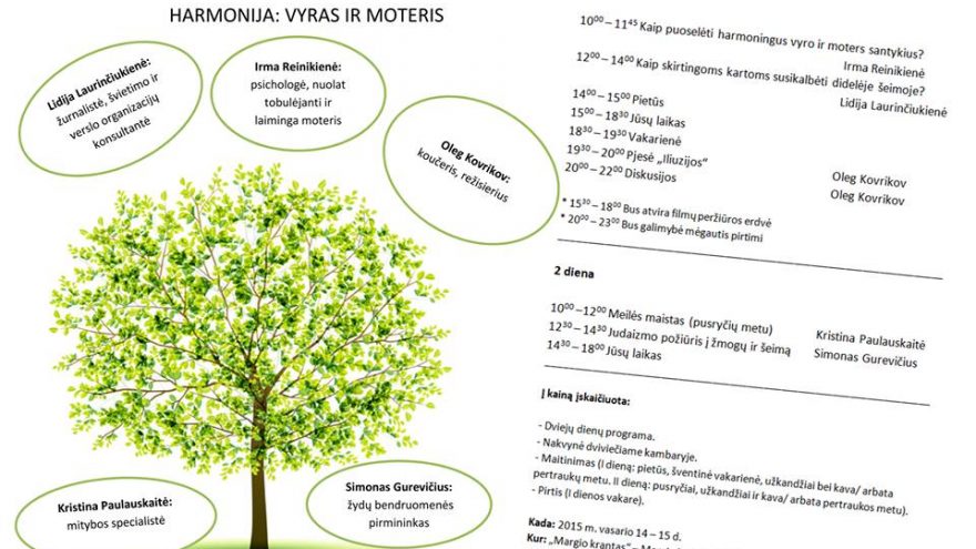 &#8220;Harmonija: vyras ir moteris&#8221;