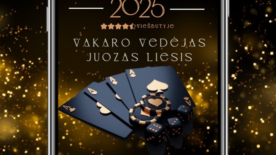 NAUJŲJŲ METŲ SUTIKIMAS CASINO ROYALE VAKARĖLIS SU JUOZU LIESIU