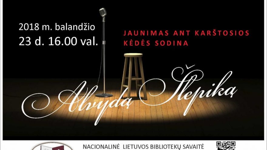 Ant karštosios kėdės &#8211; Alvydas Šlepikas