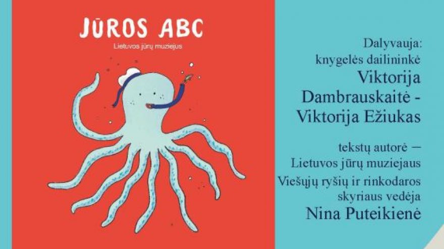 Knygos „Jūros ABC“ pristatymas