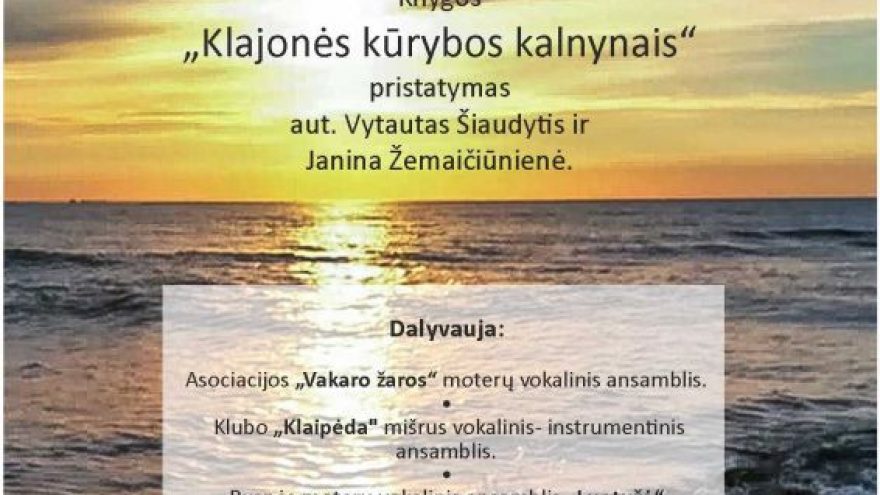 Autorinės kūrybos festivalis „Birželio naktys ir jūra“