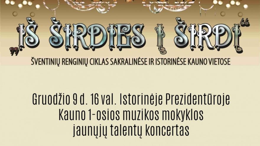 „Iš širdies į širdį“