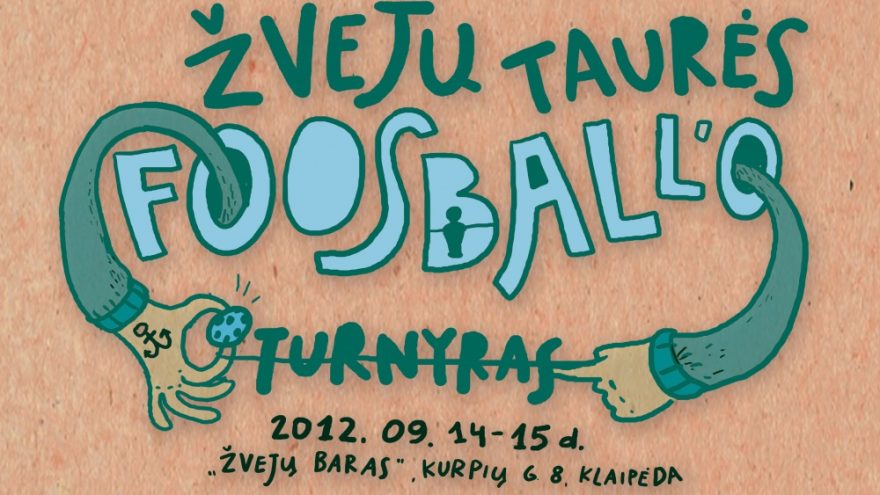 &#8220;Žvejų baro&#8221; taurės foosball&#8217;o turnyras: Klaipėda