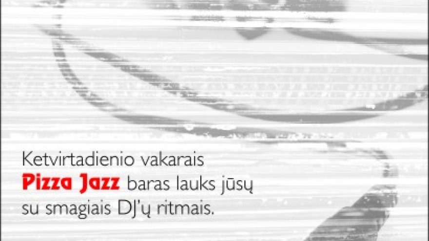 Vakarėlis Pizza Jazz bare