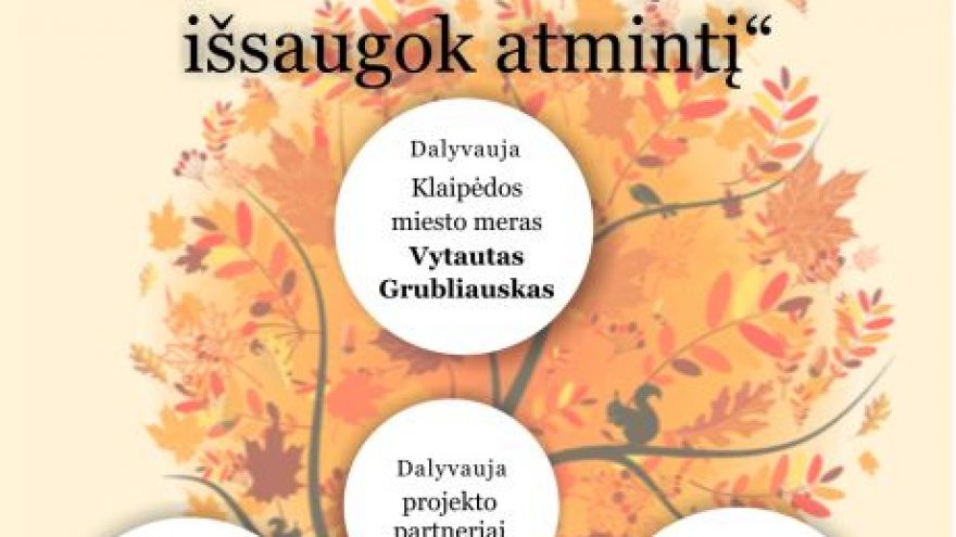 Giminės istorijos išsaugojimui šeimos bursis bibliotekoje