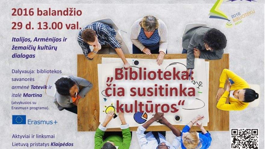 Biblioteka: čia susitinka kultūros