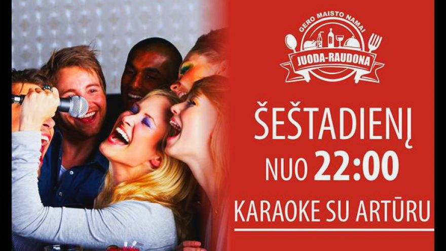 KARAOKE VAKARAS SU ARTŪRU!