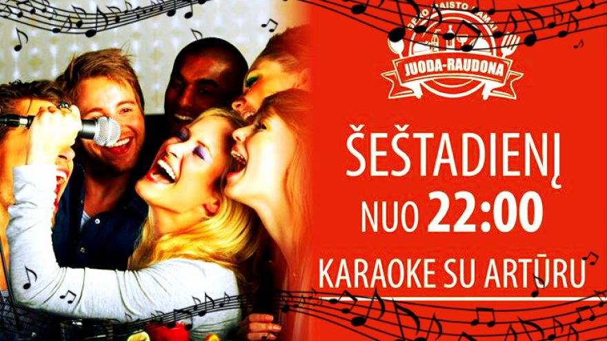 KARAOKE VAKARAS SU ARTŪRU!