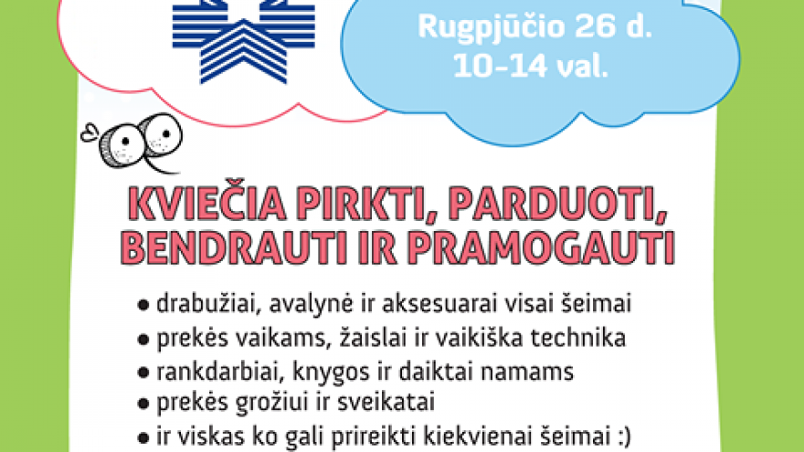 Uodo šeimos turgelis Vilniuje rugpjūčio 26 d.